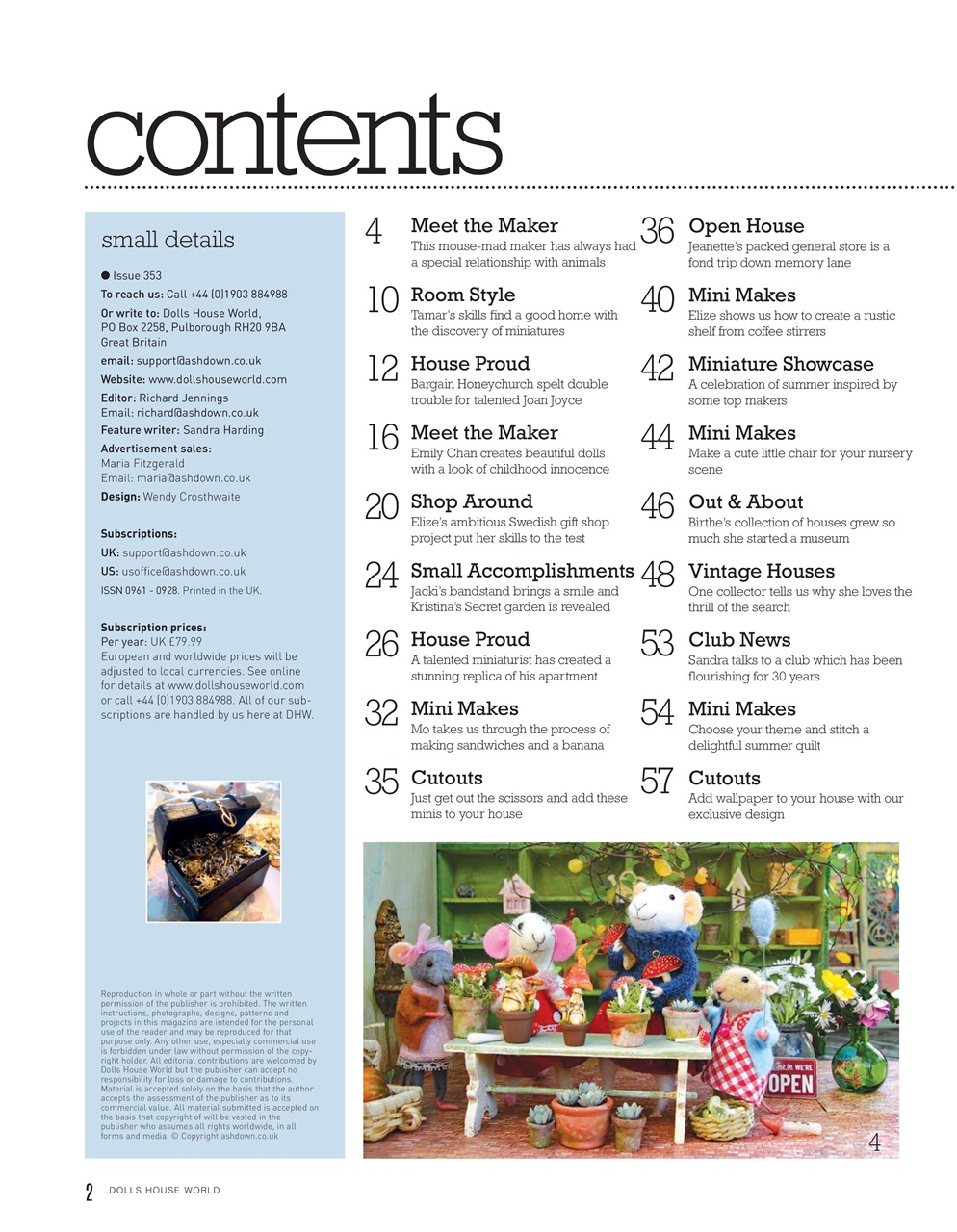 Dolls House World Preview Pages
