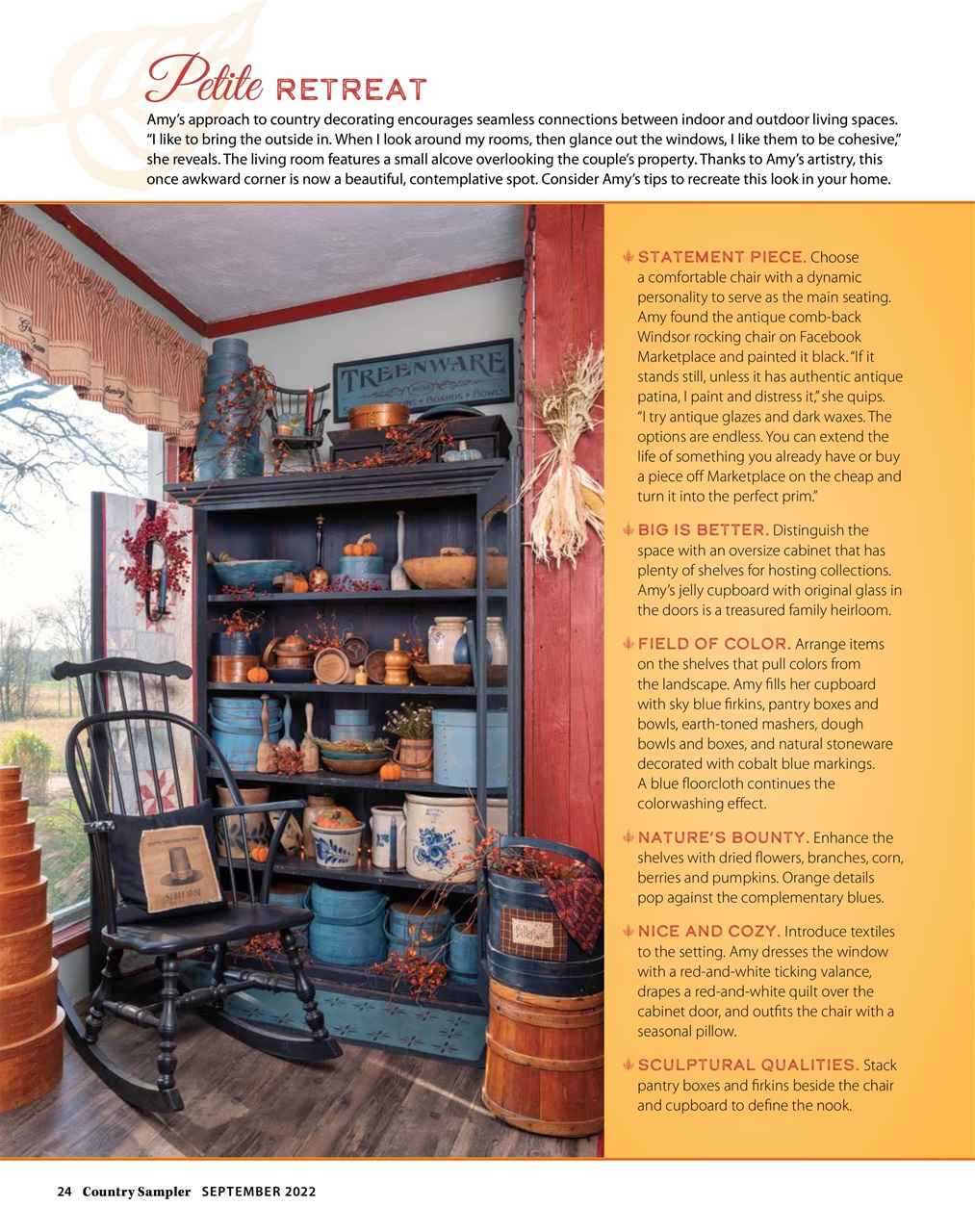 Country Sampler Home Preview Pages