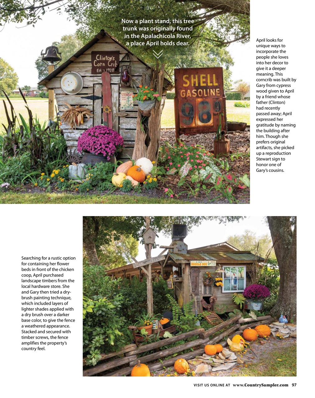Country Sampler Home Preview Pages