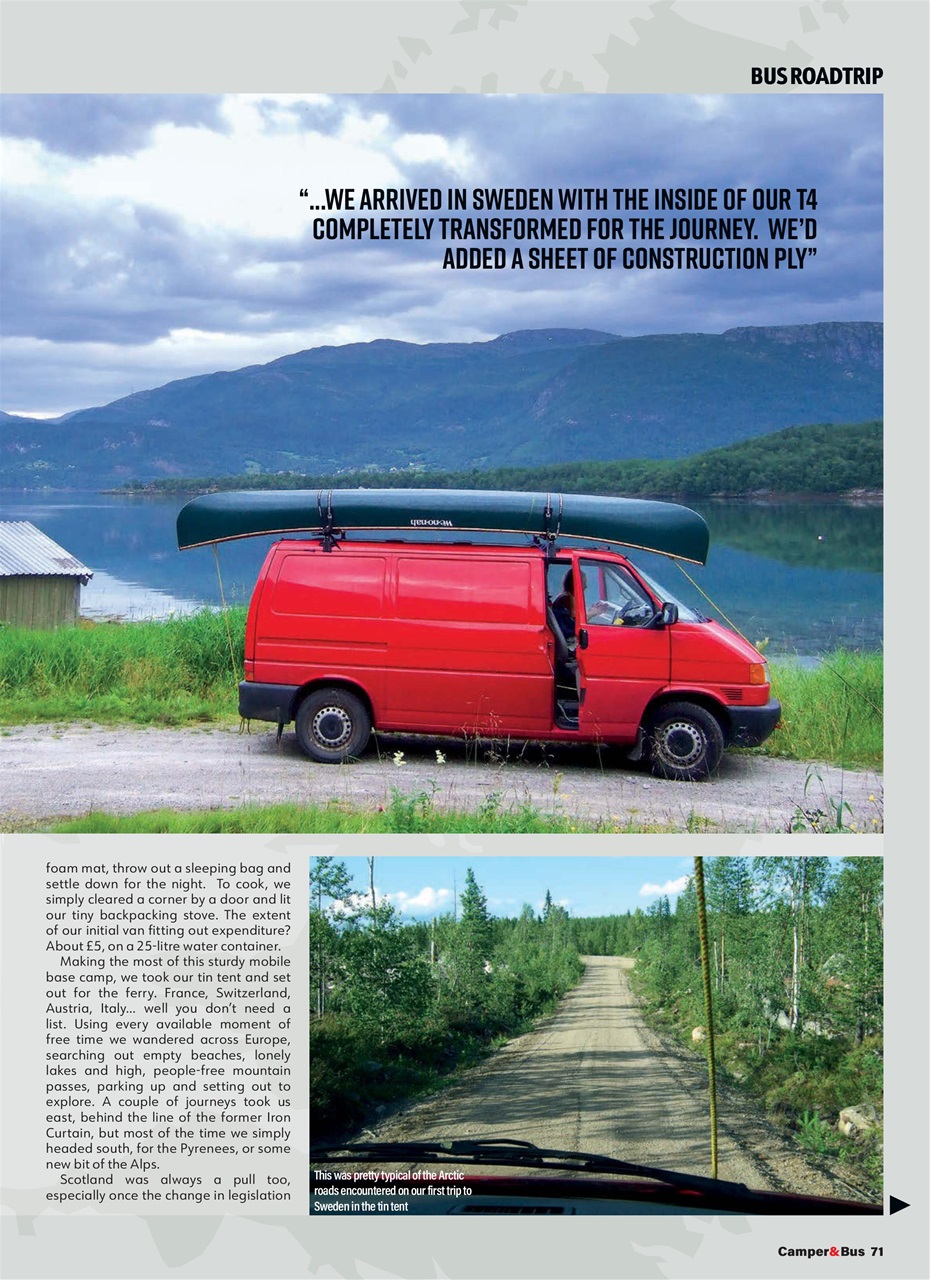 VW Camper Preview Pages
