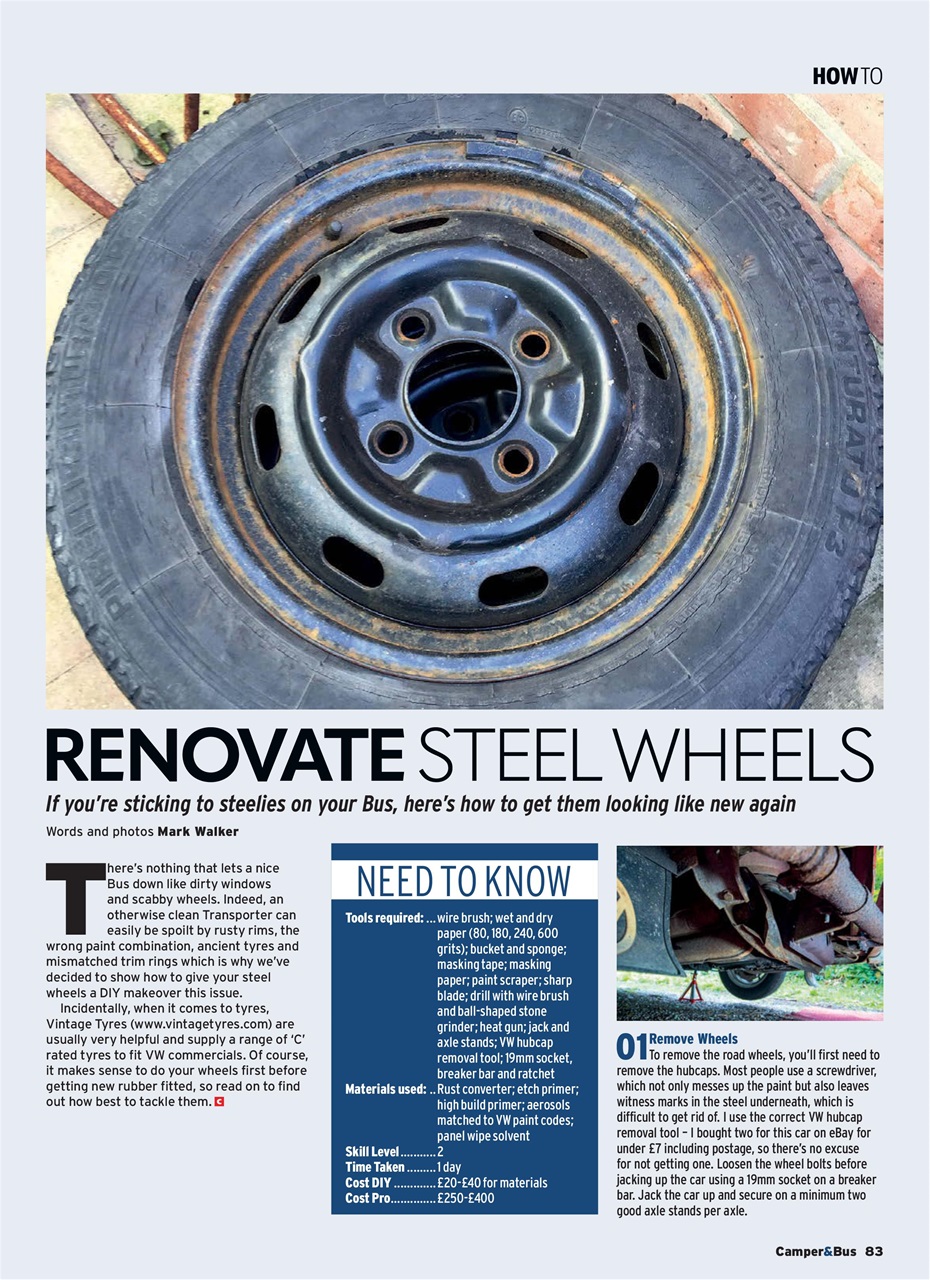 VW Camper Preview Pages