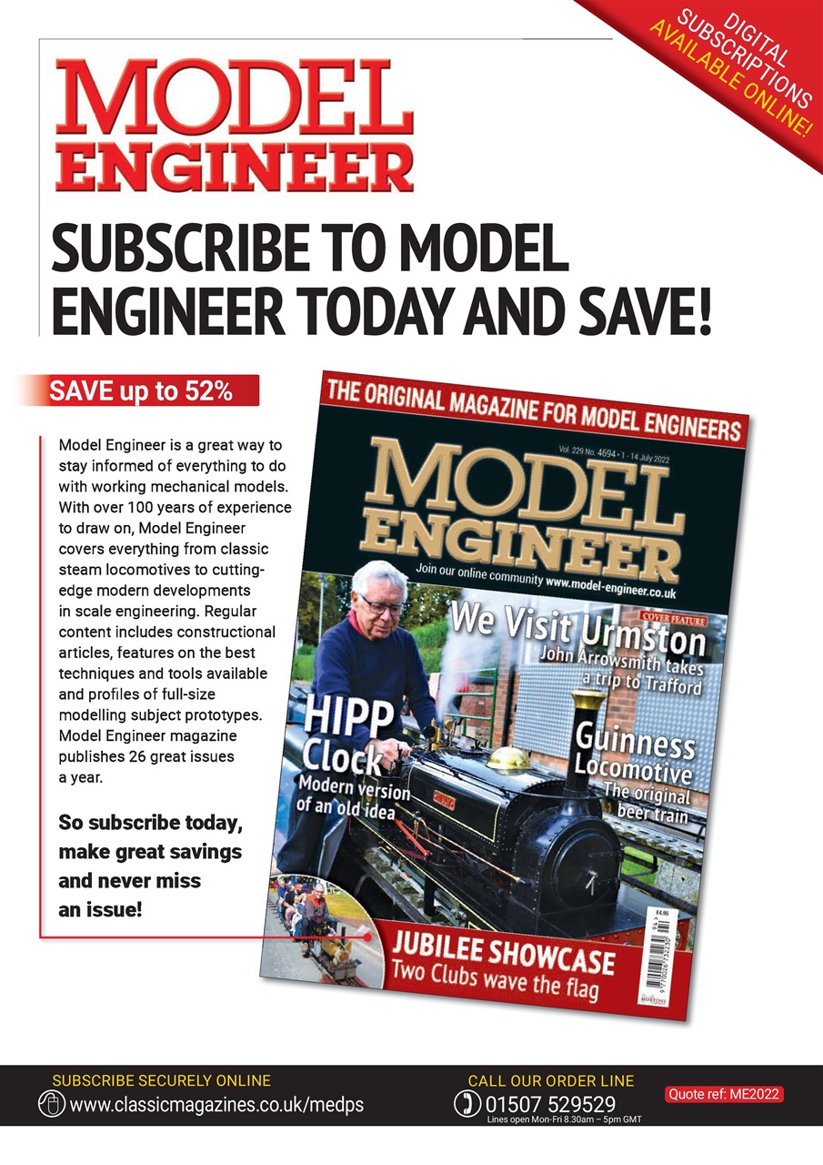 Model Engineer Preview Pages