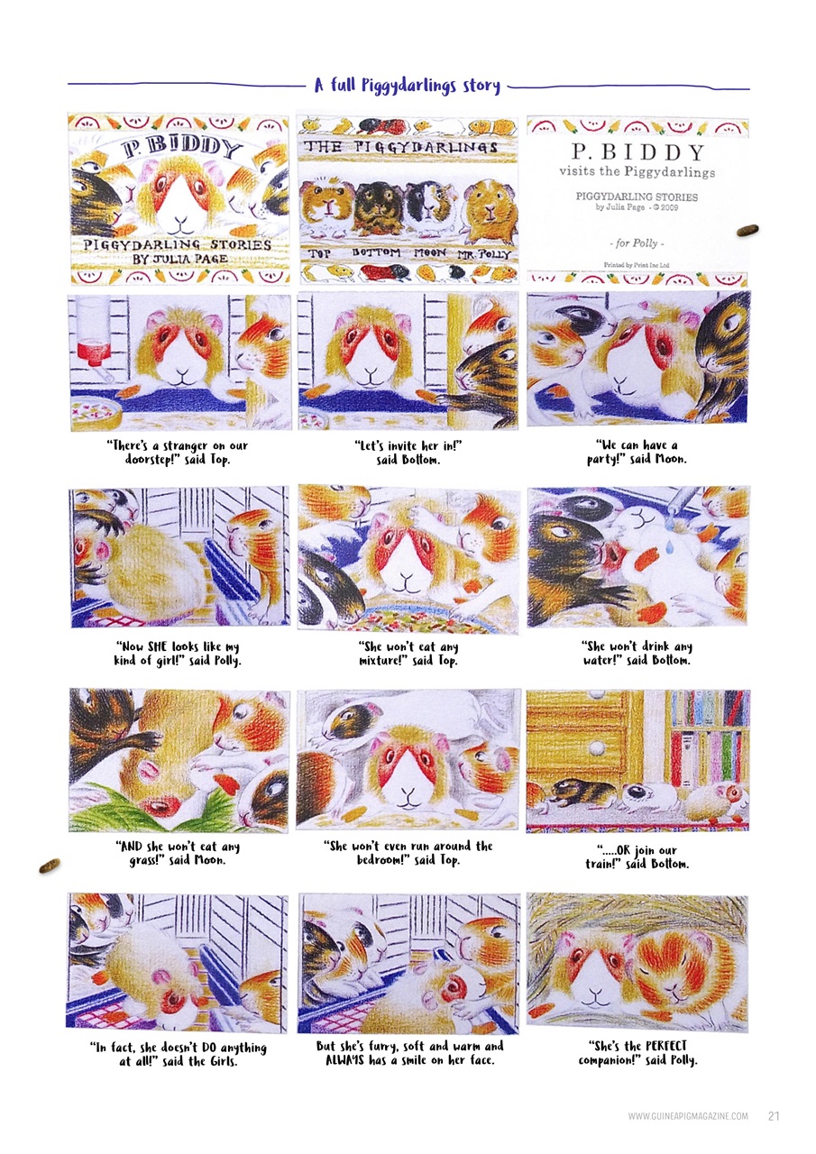 Guinea Pig Magazine Preview Pages