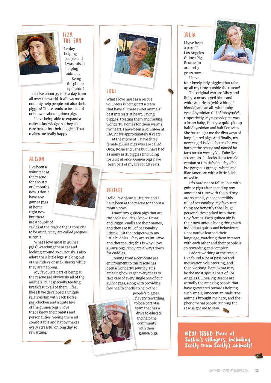 Guinea Pig Magazine Preview Pages