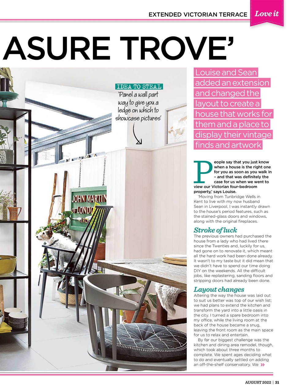 Style at Home Preview Pages