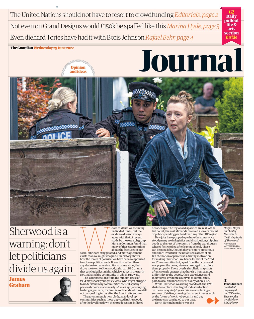 The Guardian Newspaper Preview Pages