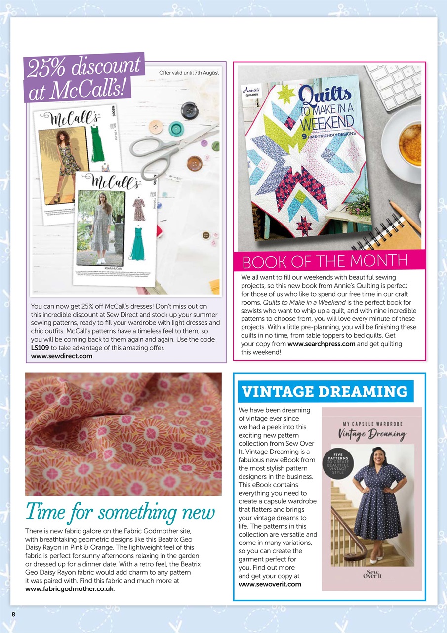 Love Sewing Preview Pages