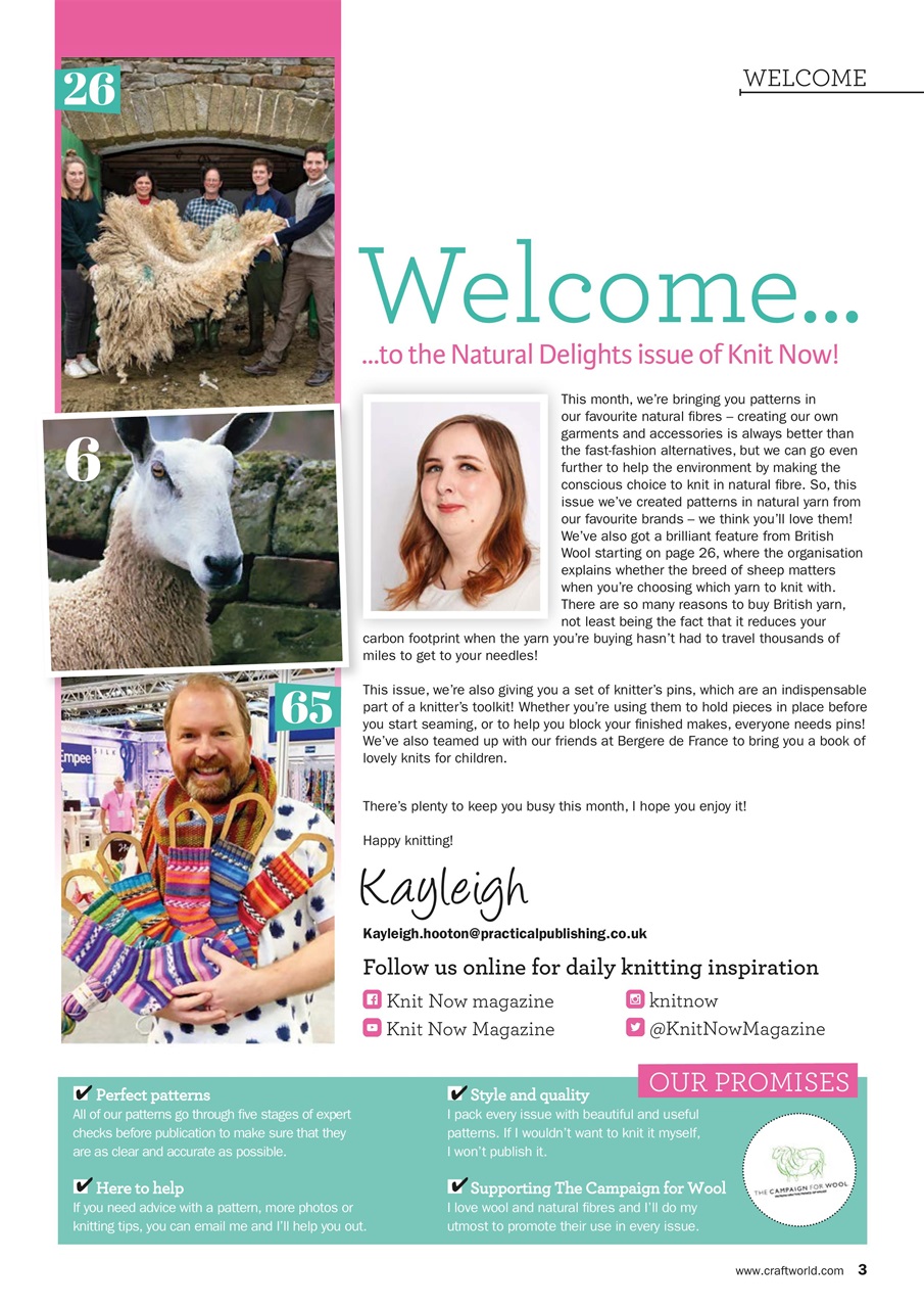 Knit Now Preview Pages