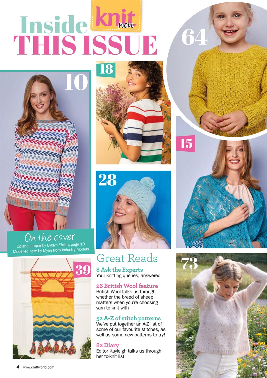 Knit Now Preview Pages