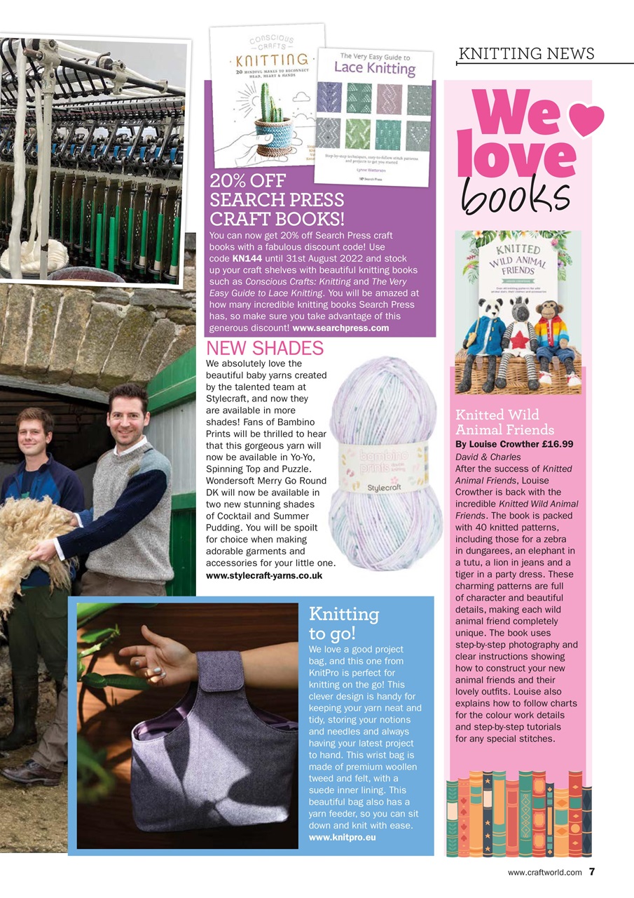 Knit Now Preview Pages