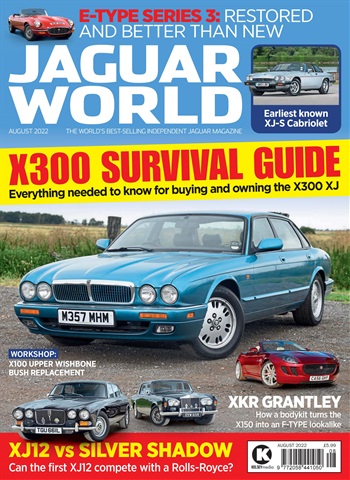 Jaguar World issue Aug-22