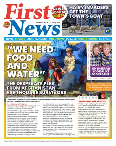 First News issue First News Issue 837