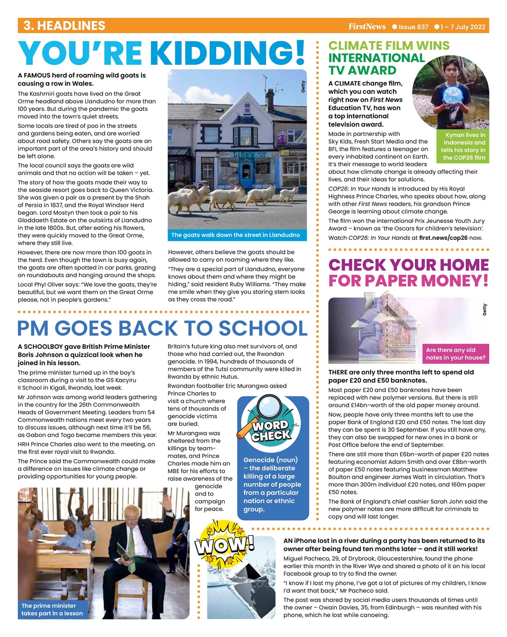 First News Preview Pages