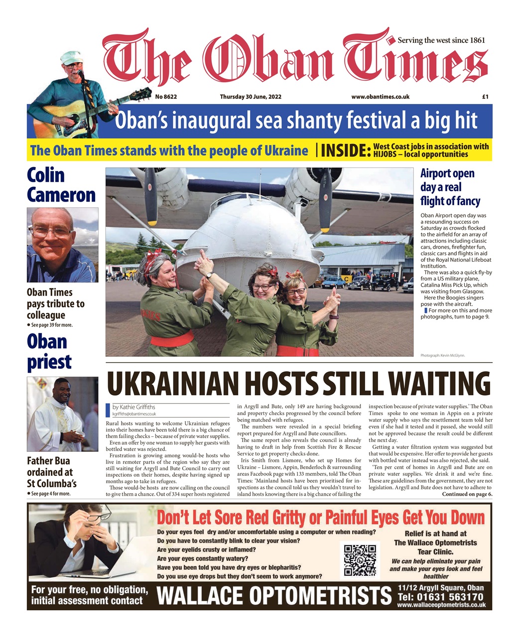 The Oban Times & Lochaber Times Preview Pages