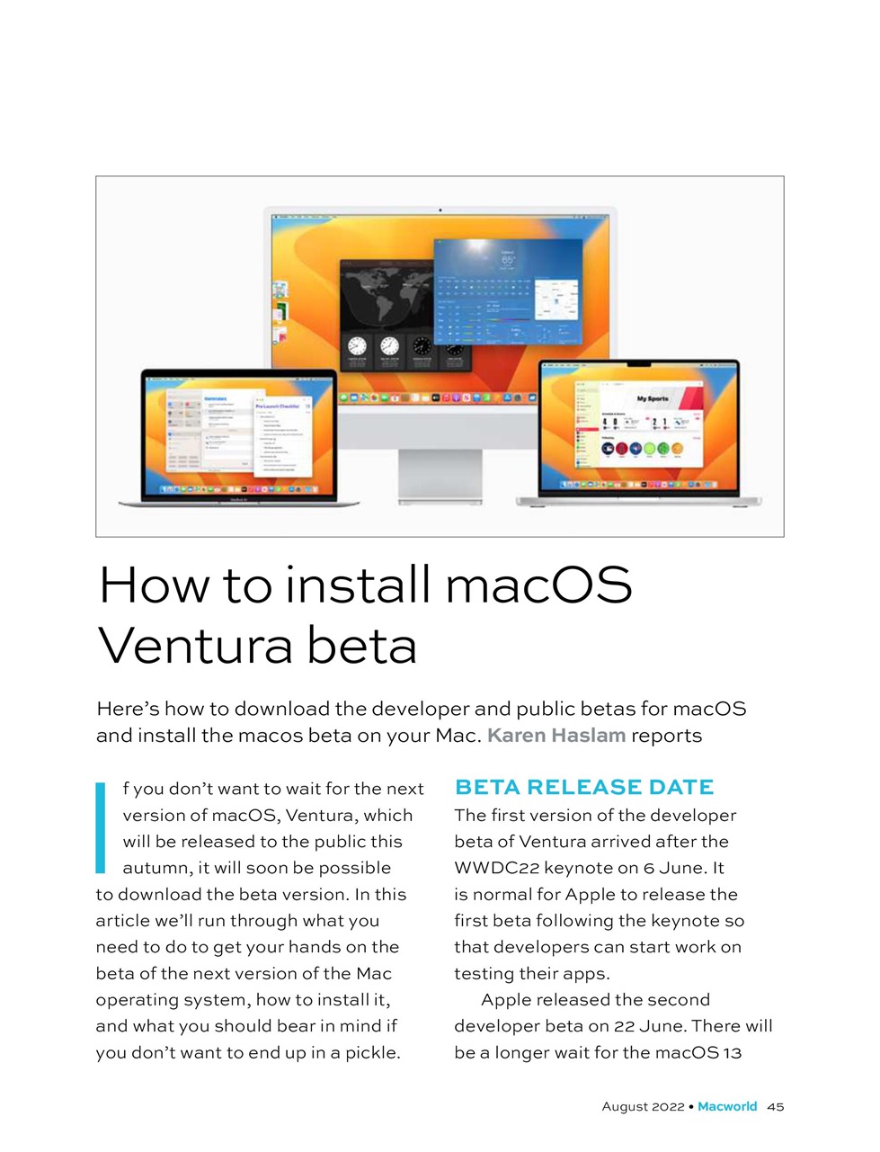 Macworld Preview Pages