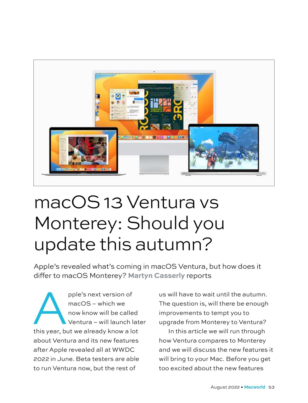Macworld Preview Pages