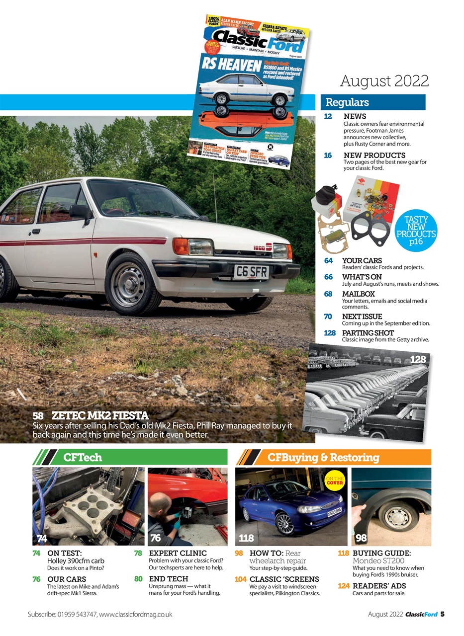 Classic Ford Preview Pages