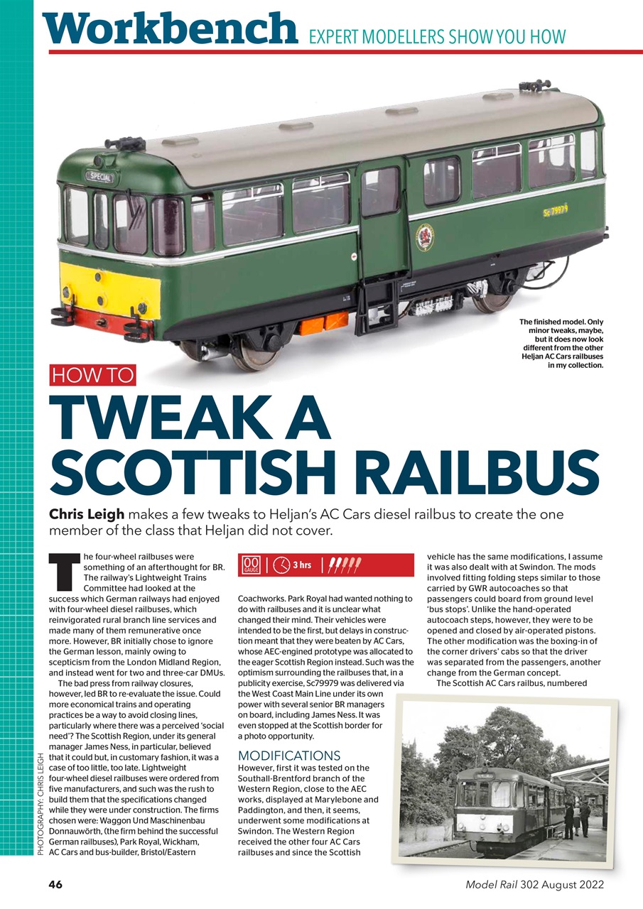 Model Rail Preview Pages