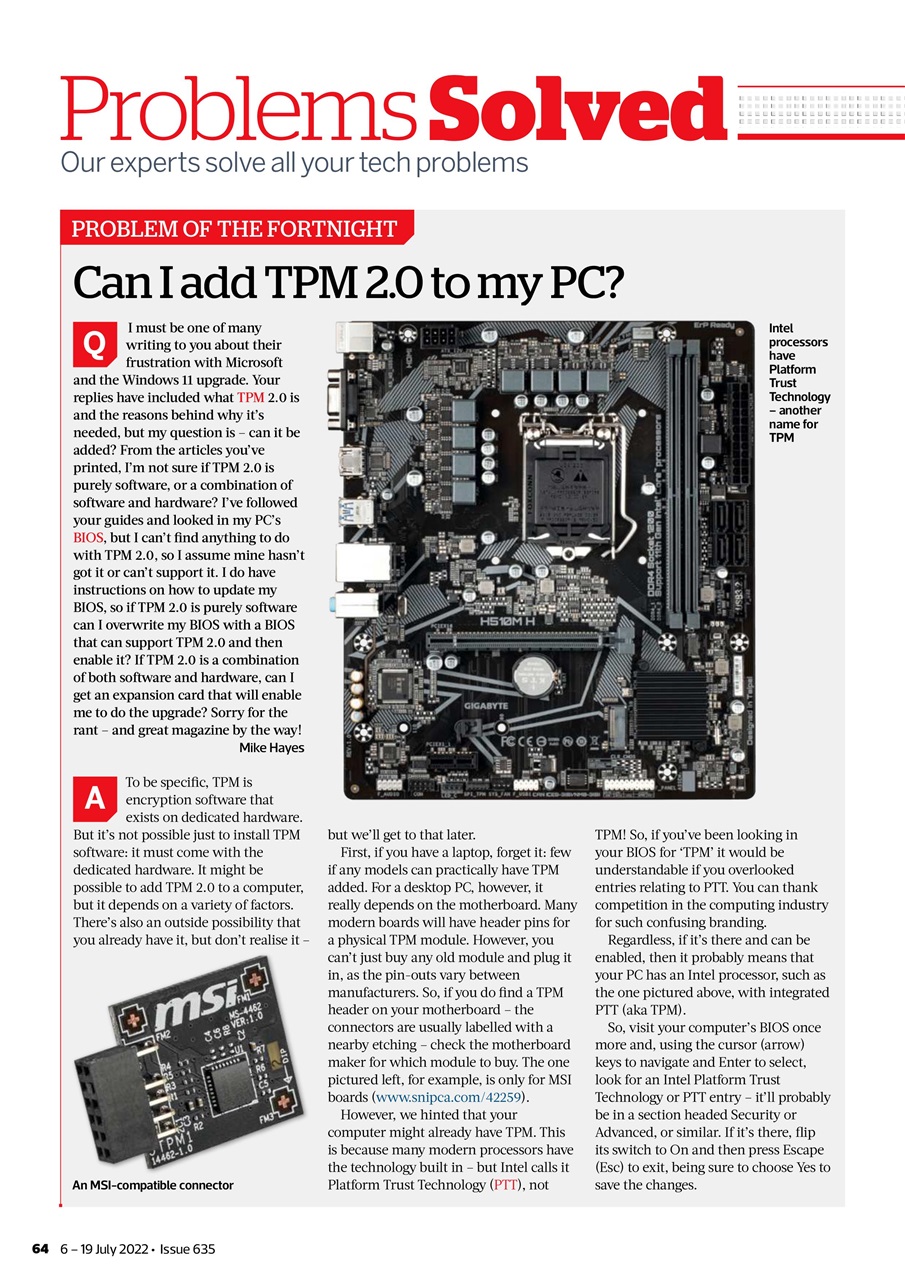 Computer Active Preview Pages