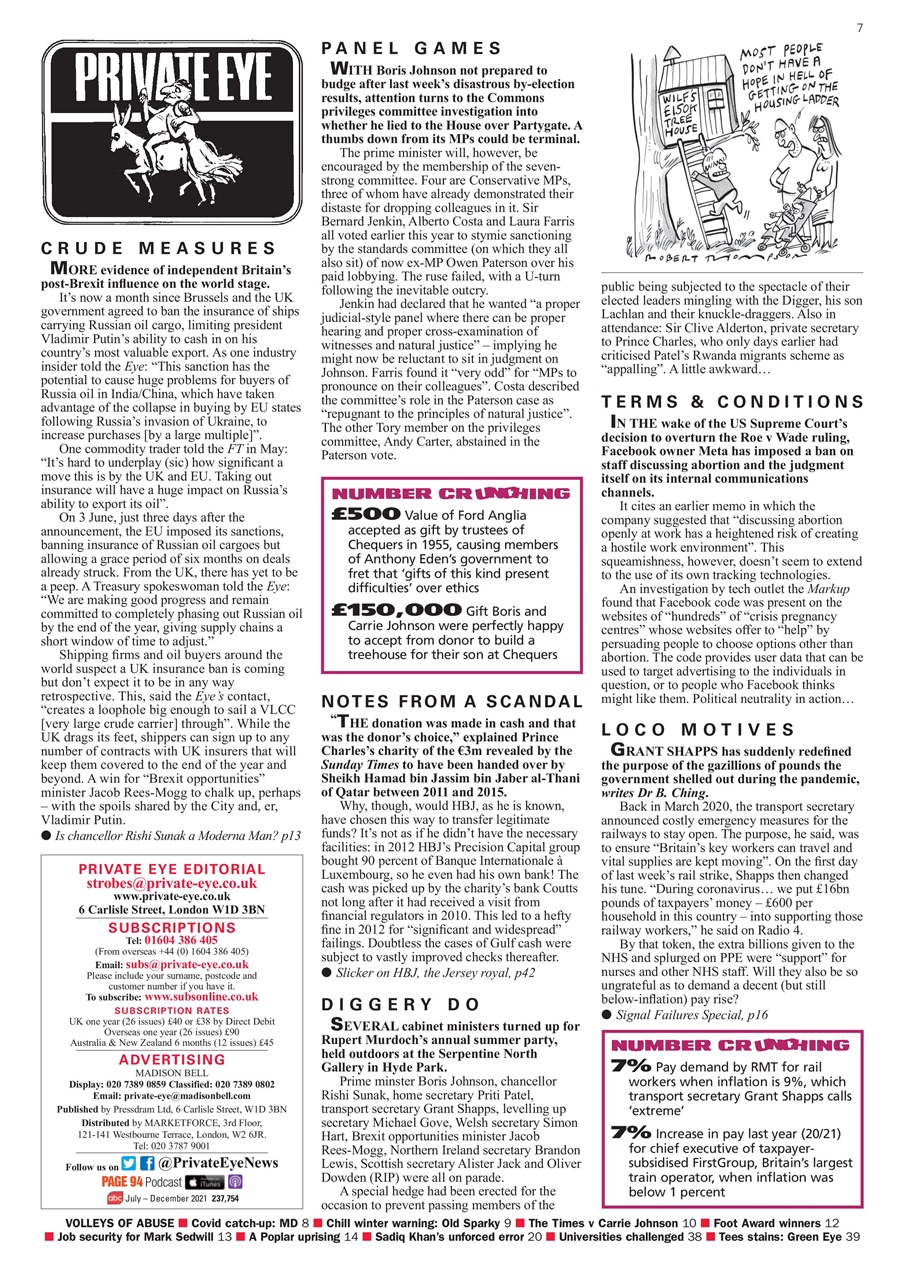 Private Eye Preview Pages