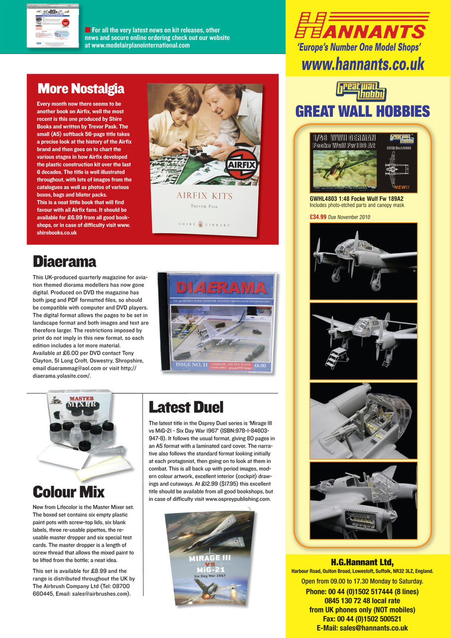 Model Airplane International Preview Pages
