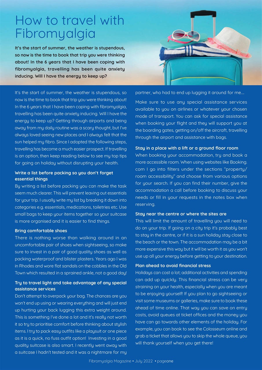 Fibromyalgia Magazine Preview Pages