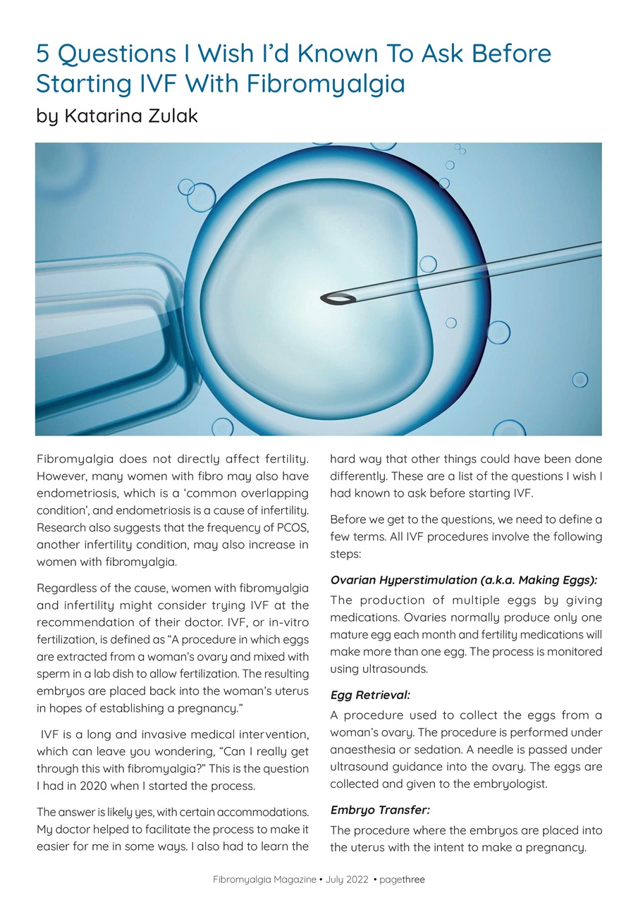 Fibromyalgia Magazine Preview Pages