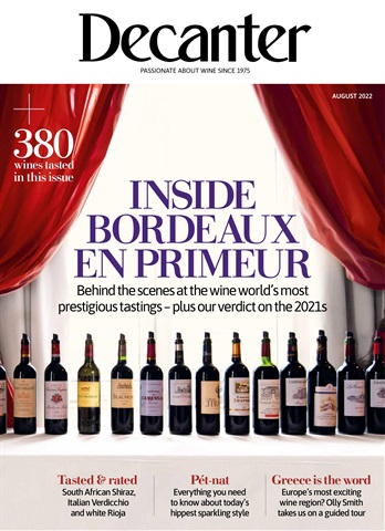 Decanter issue August 2022