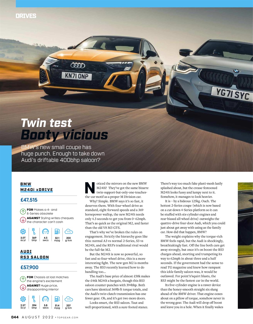 BBC Top Gear Magazine Preview Pages