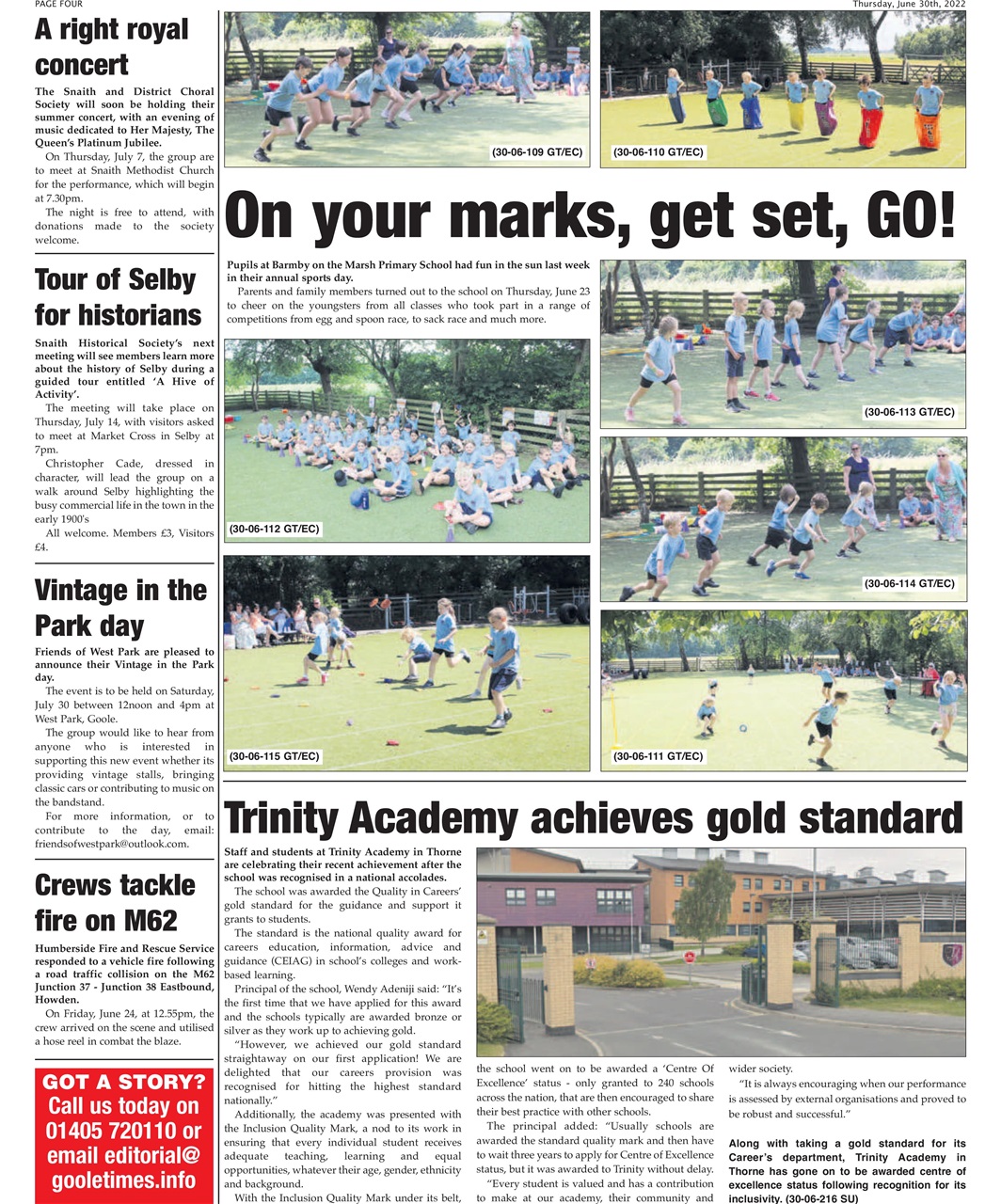 Goole Times Preview Pages