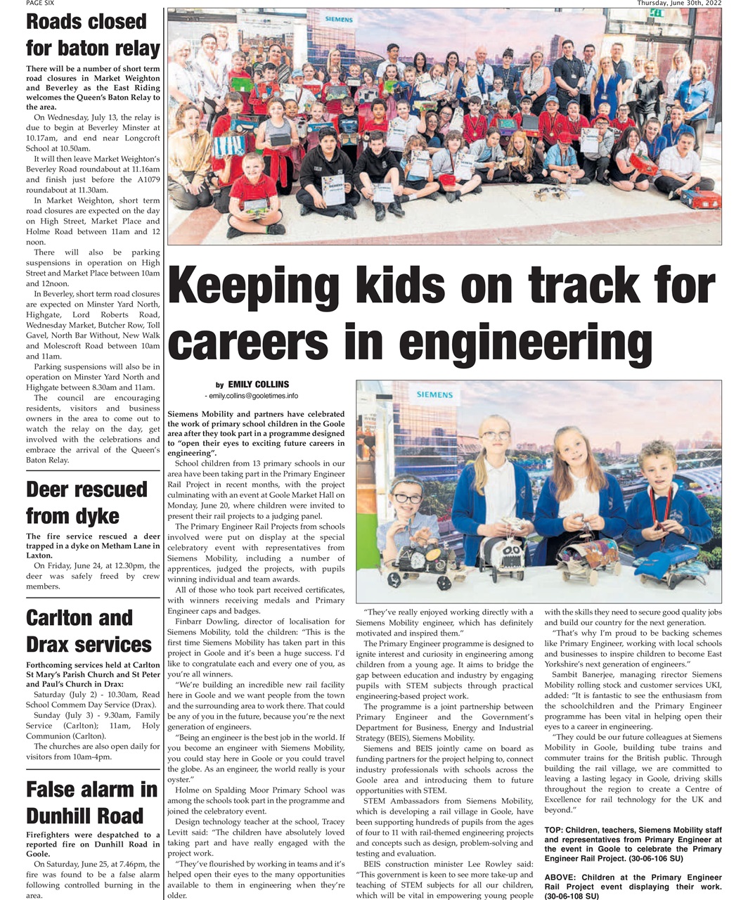 Goole Times Preview Pages