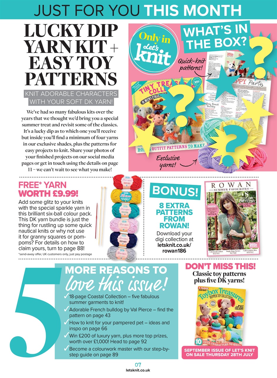 Let's Knit Preview Pages