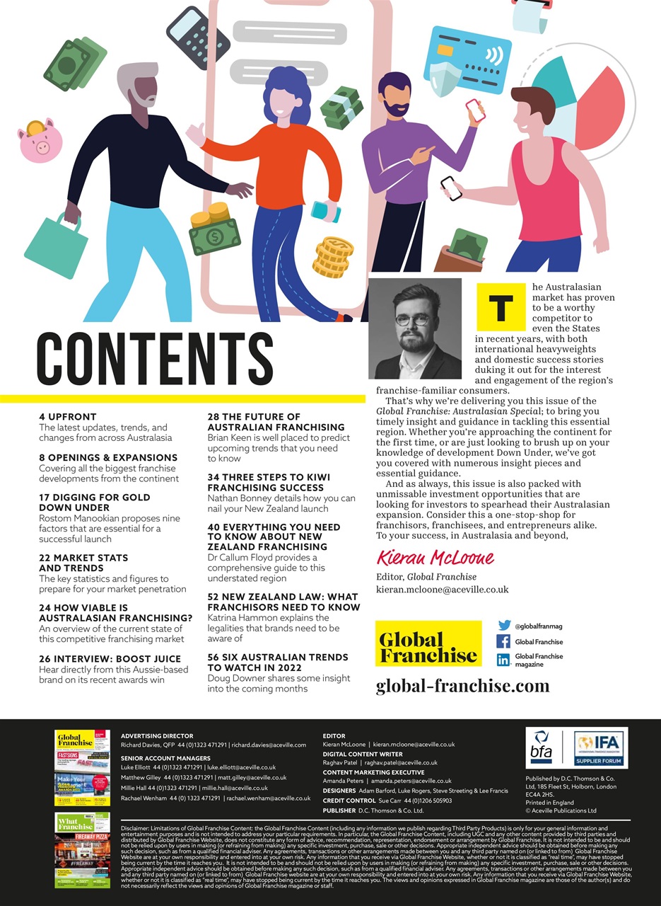 Global Franchise Preview Pages