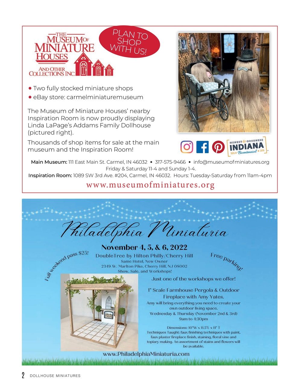 Dollhouse Miniatures Preview Pages