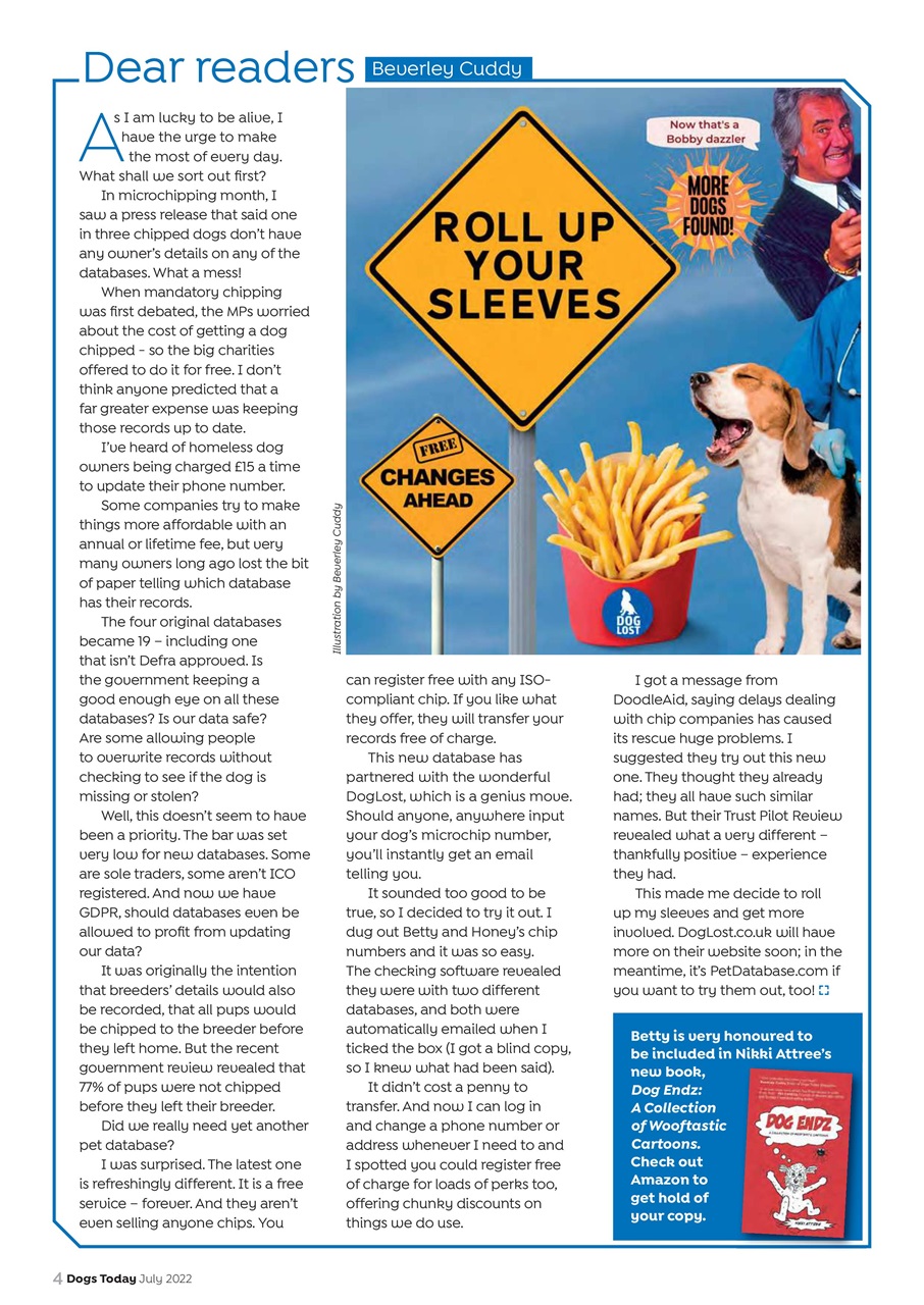 Dogs Today Magazine Preview Pages