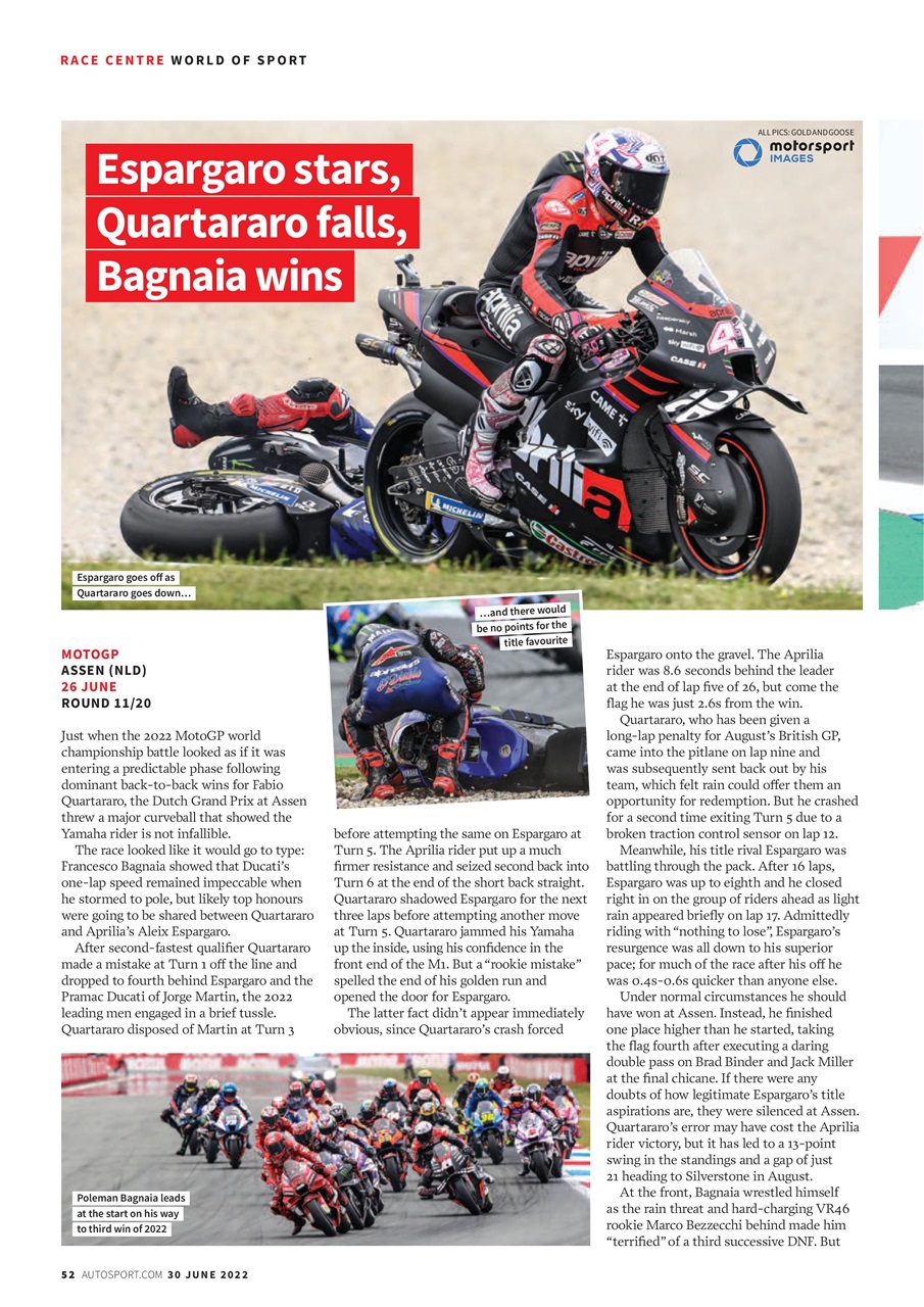 Autosport Preview Pages