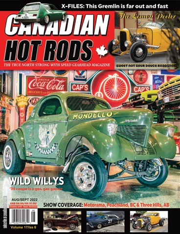 Canadian Hot Rods issue AUG/SEPT 2022