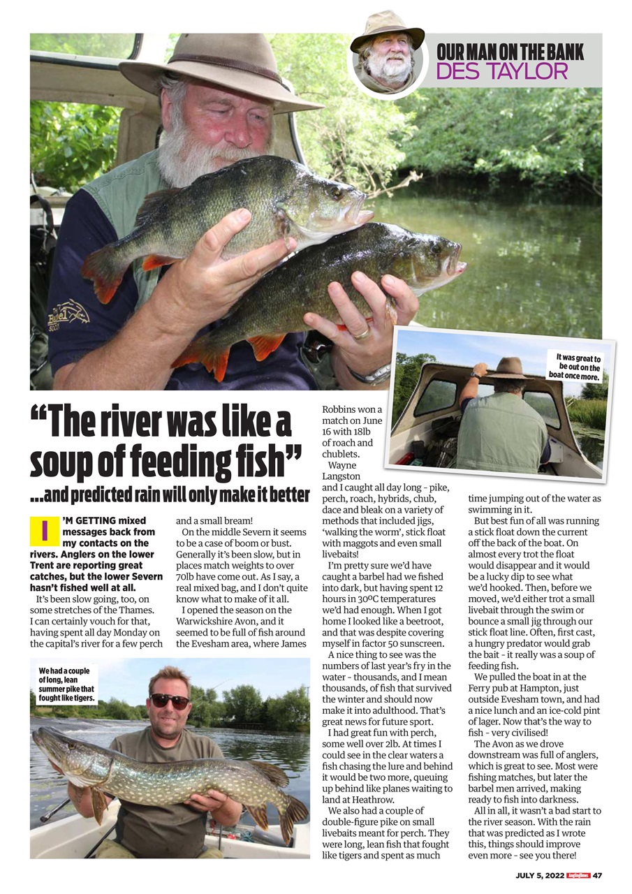 Angling Times Preview Pages