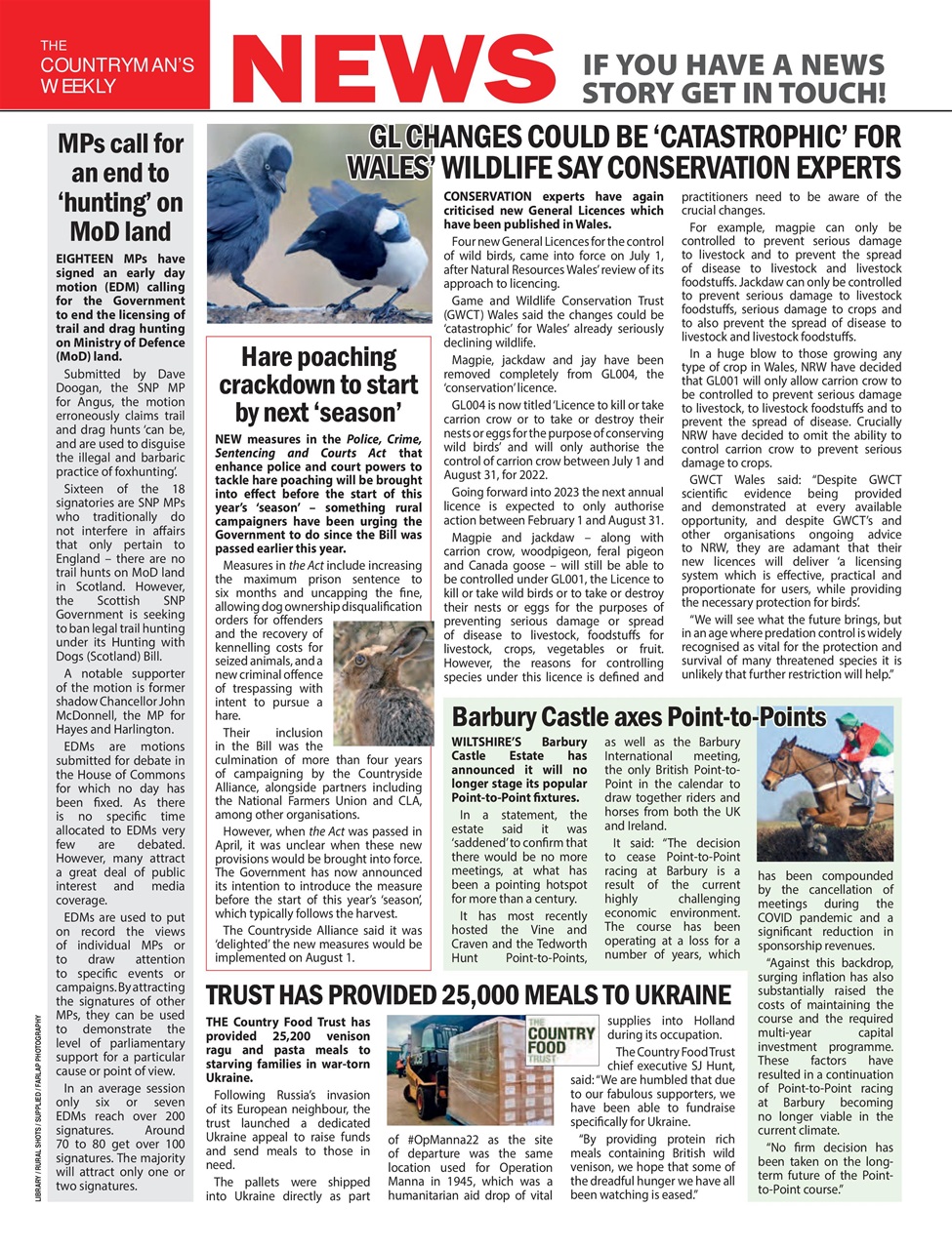 Countryman's Weekly Preview Pages