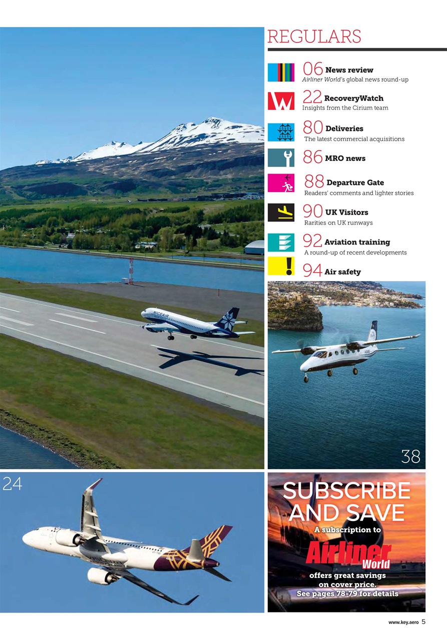 Airliner World Preview Pages