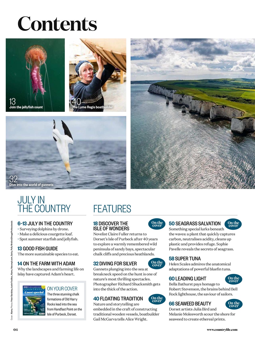 BBC Countryfile Magazine Preview Pages