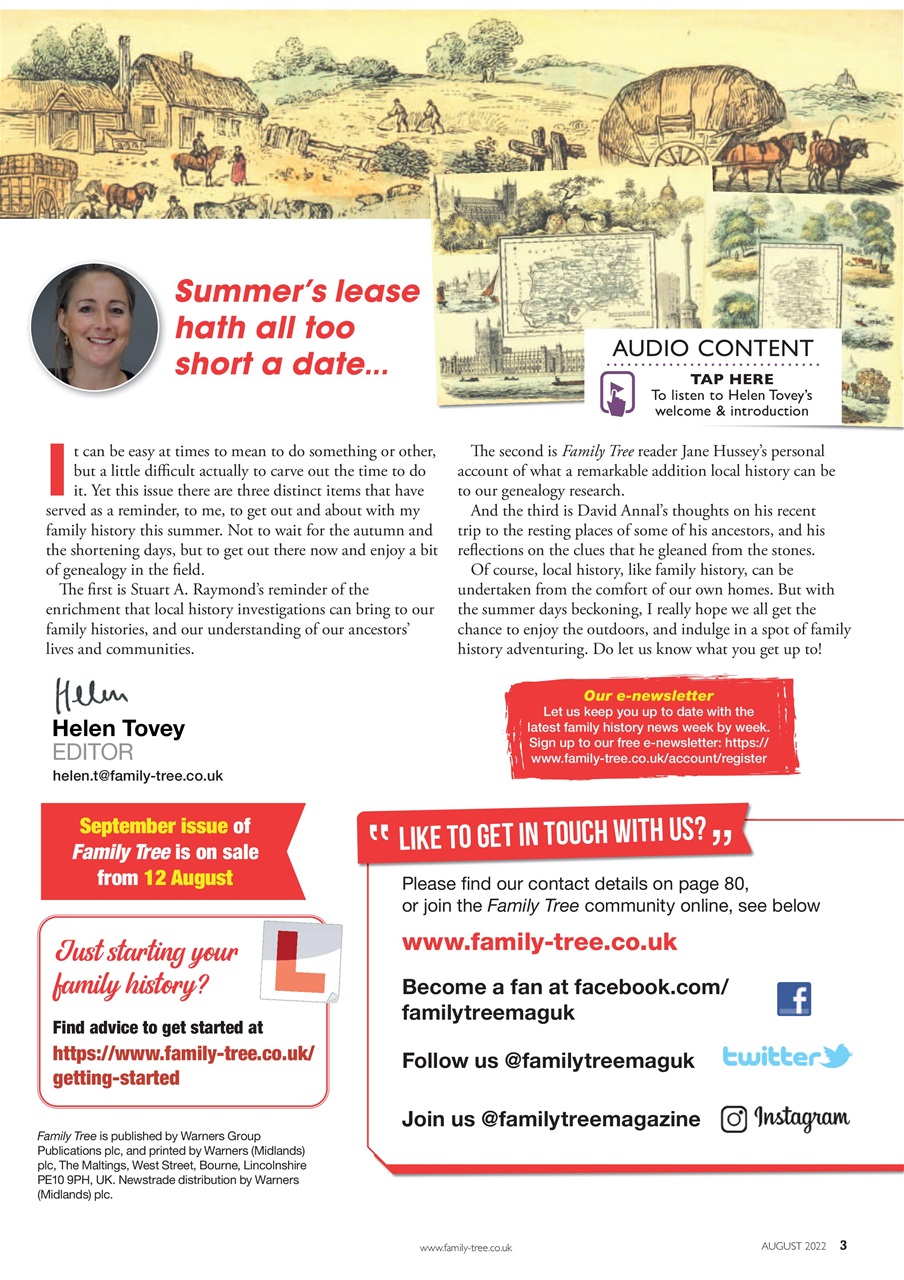 Family Tree Preview Pages