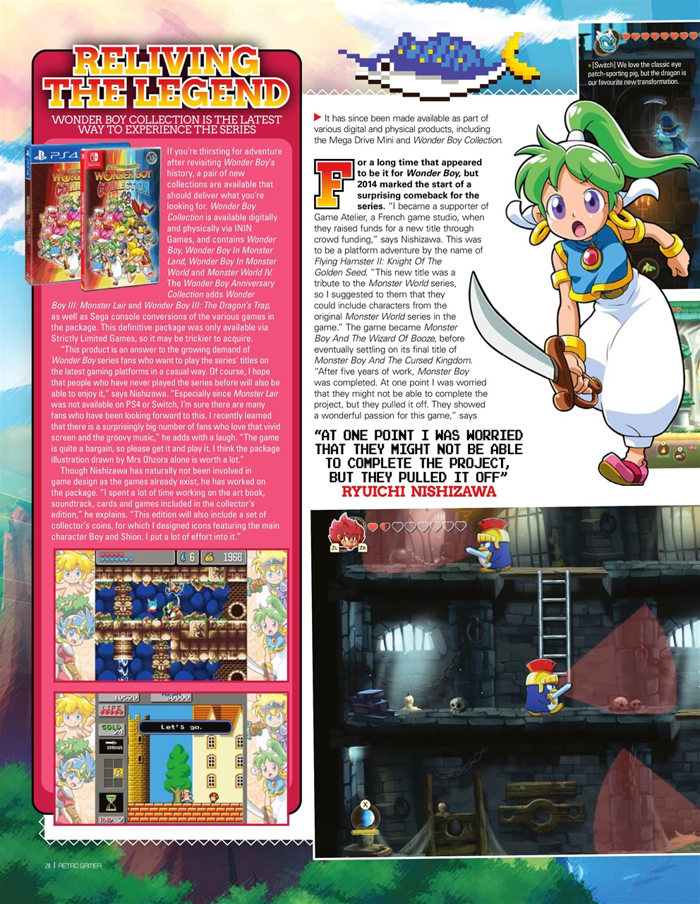 Retro Gamer Preview Pages