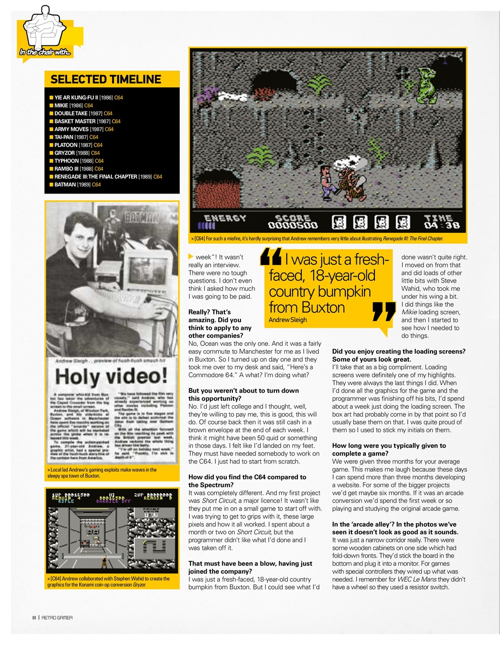 Retro Gamer Preview Pages