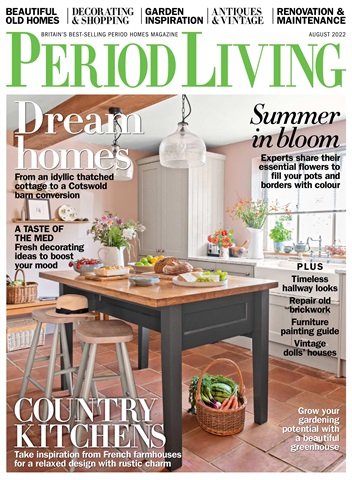 Period Living Magazine issue August 2022