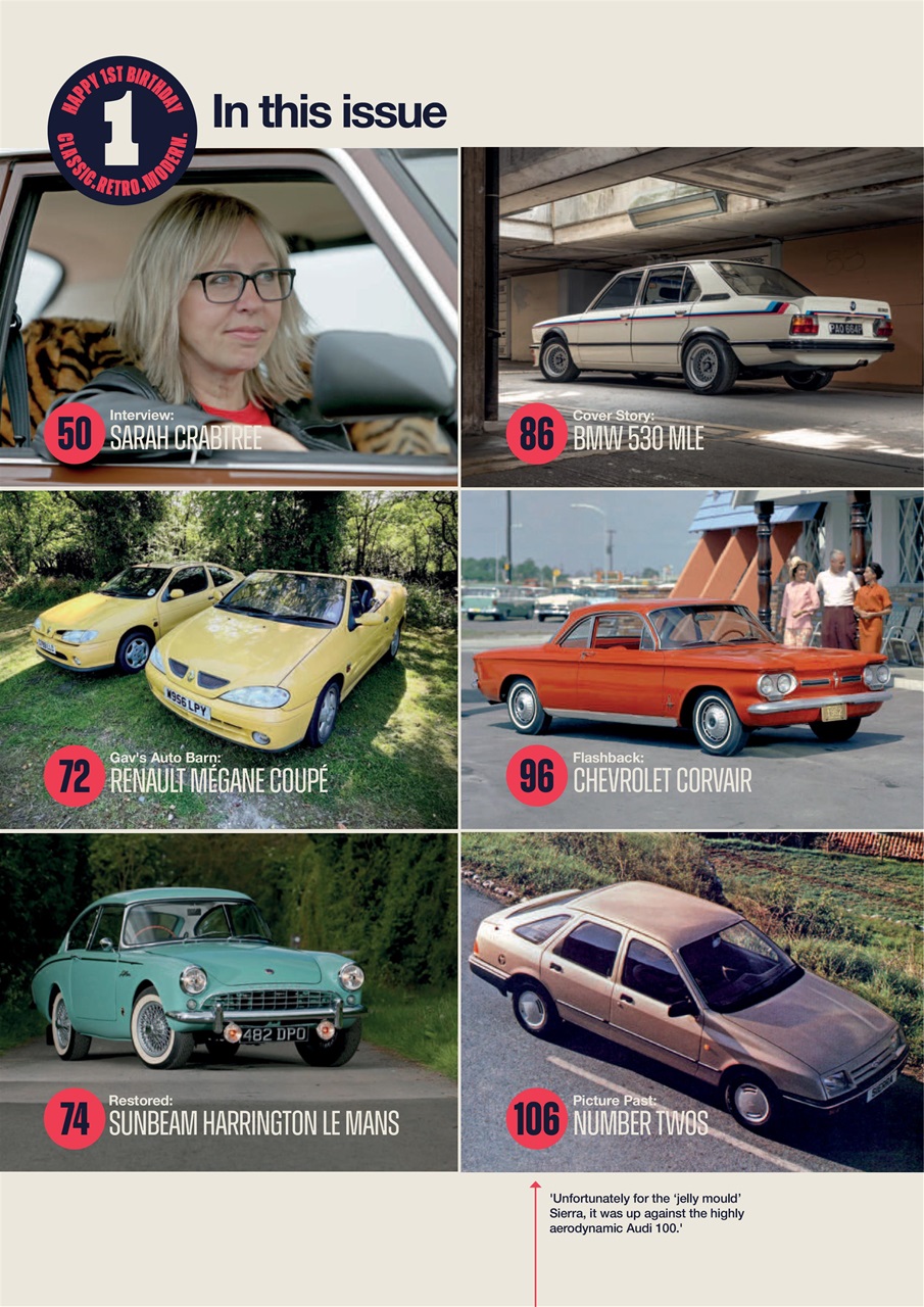 Classic Retro Modern Magazine Preview Pages