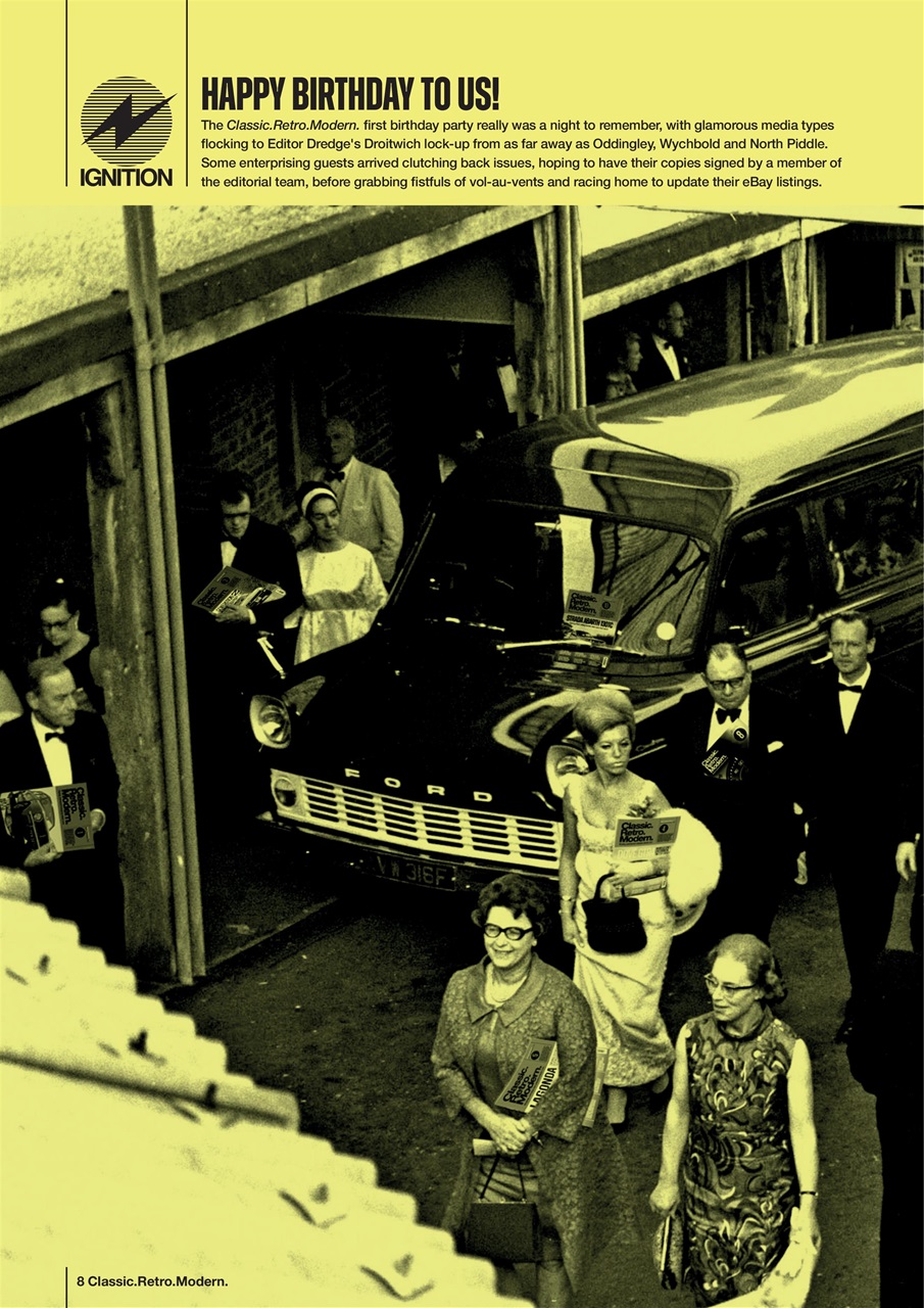 Classic Retro Modern Magazine Preview Pages