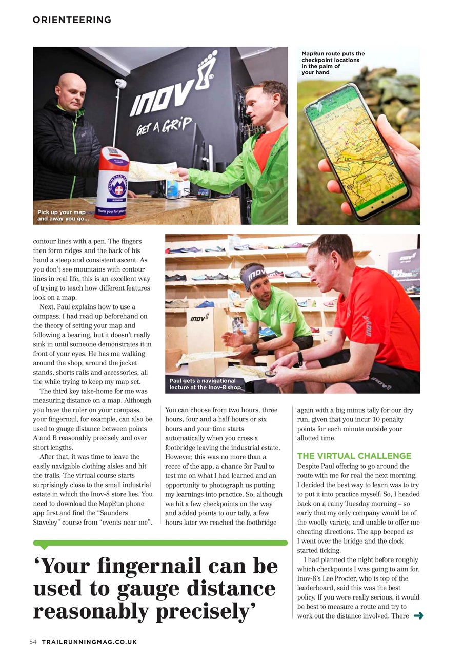 Trail Running Preview Pages