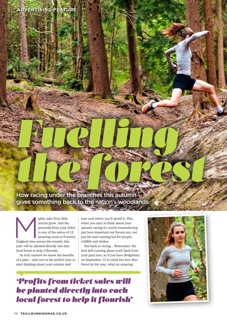 Trail Running Preview Pages