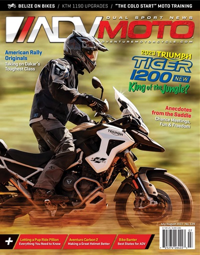 Adventure Motorcycle issue 